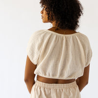 Crop Cap Sleeve