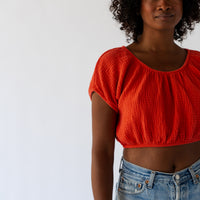 Crop Cap Sleeve