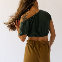 Crop Cap Sleeve