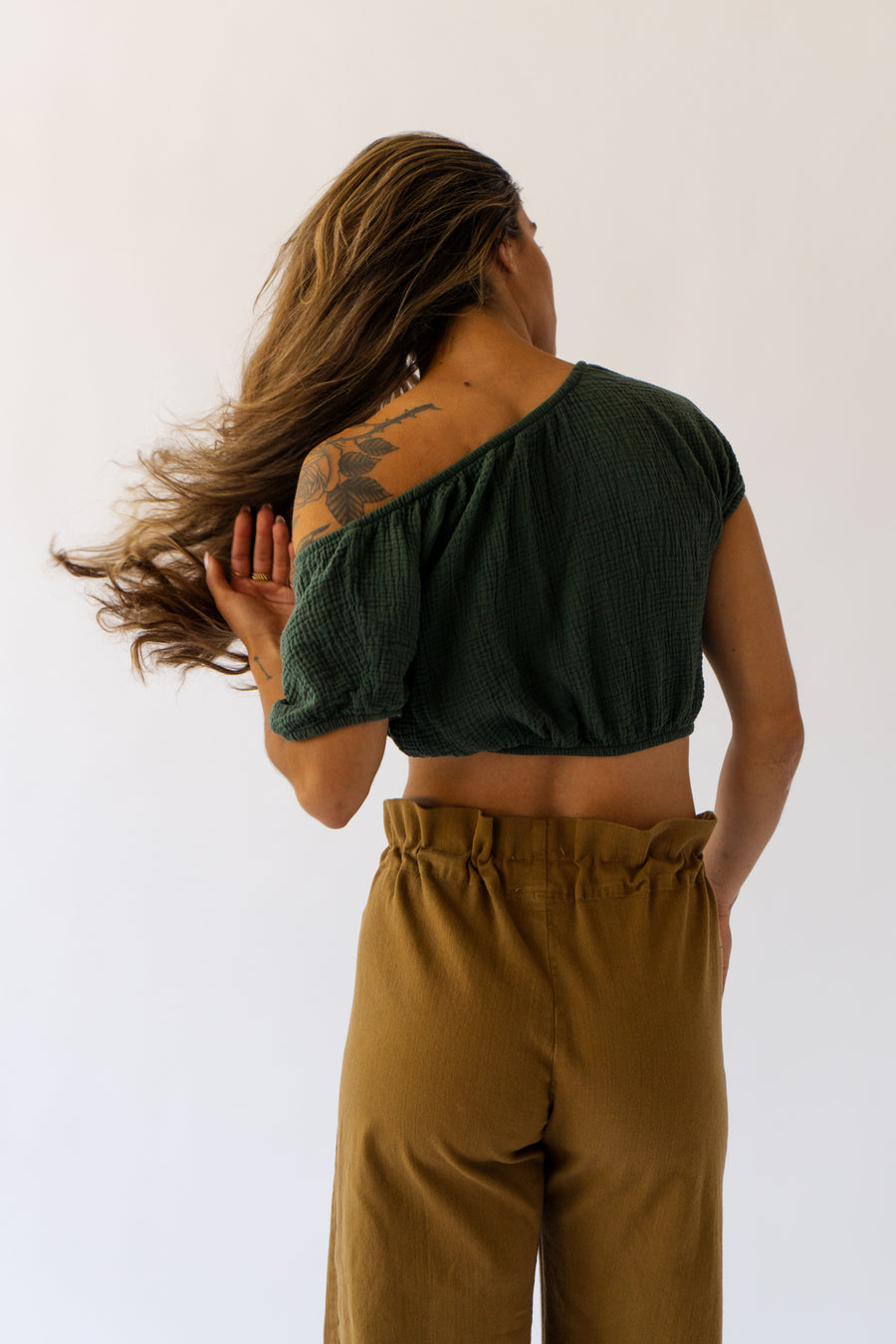 Crop Cap Sleeve