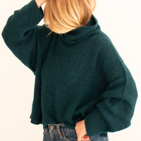 BOXY TURTLENECK SWEATER