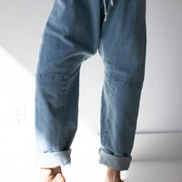 DENIM PATCH SURF PANT