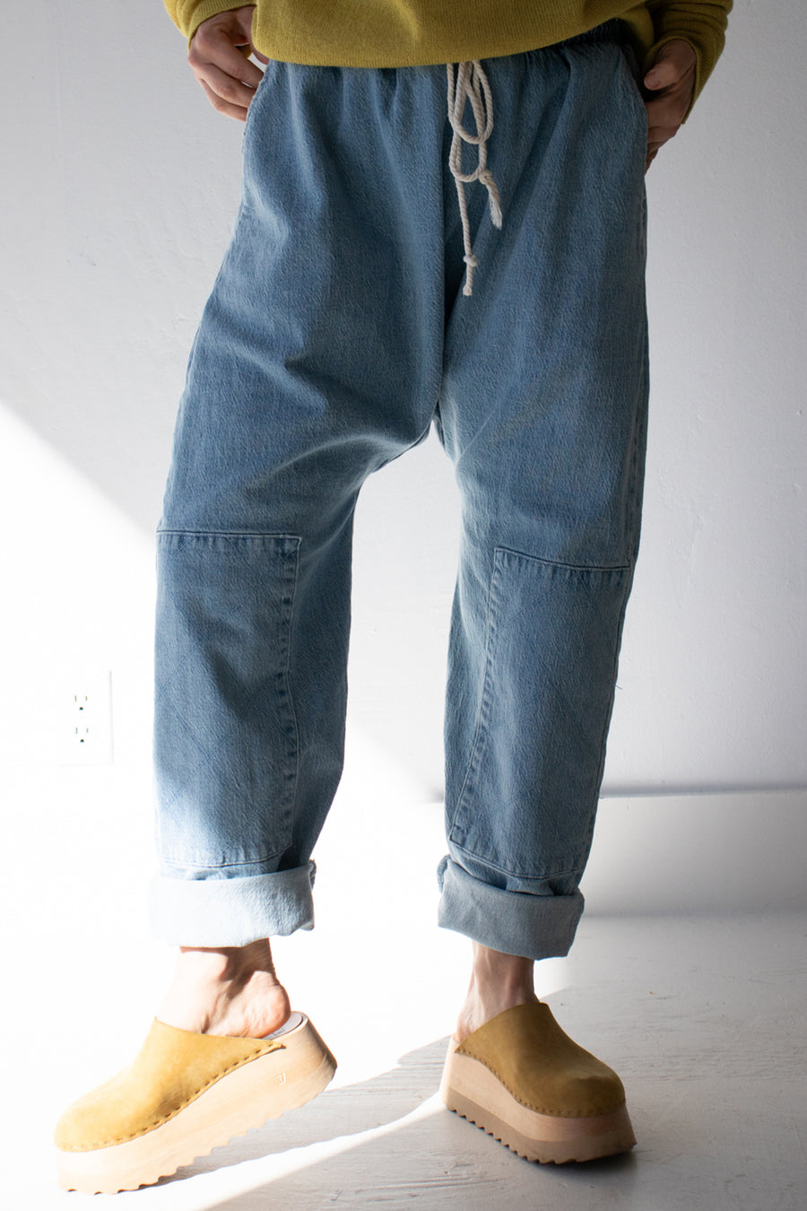 DENIM PATCH SURF PANT