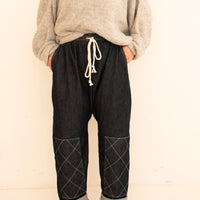 DENIM PATCH SURF PANT