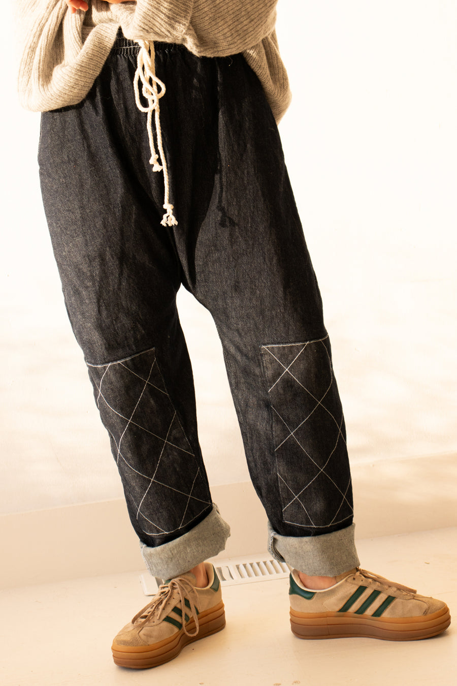 DENIM PATCH SURF PANT